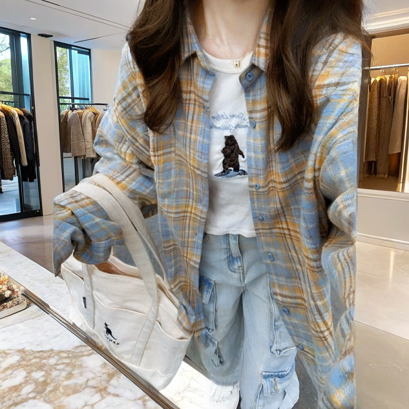 Classic Plaid Button-Down Shirt